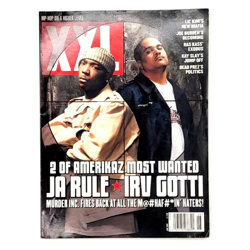 XXL Magazine #48 June 2003 Ja Rule & Irv Gotti LIL‎ KIM JOE BUDDEN